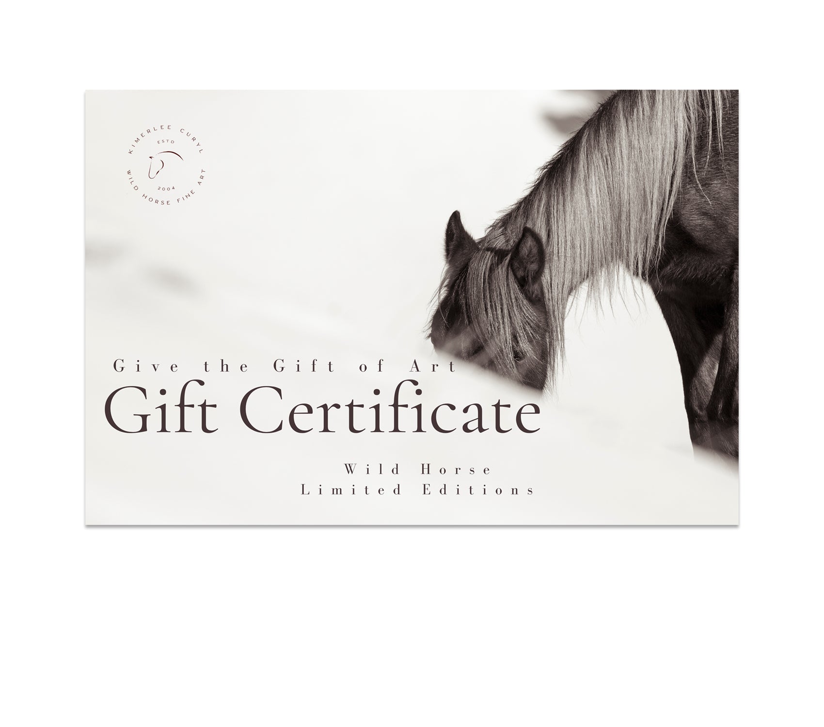 Gift Certificate β Kimerlee Curyl Wild Horse Photography gift-certificate-kimerlee-curyl-wild-horse-photography